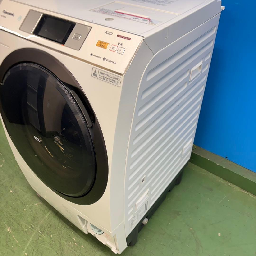 715 パナソニック　ドラム式洗濯機　ヒートポンプ式　10/6キロ　左開き　小型