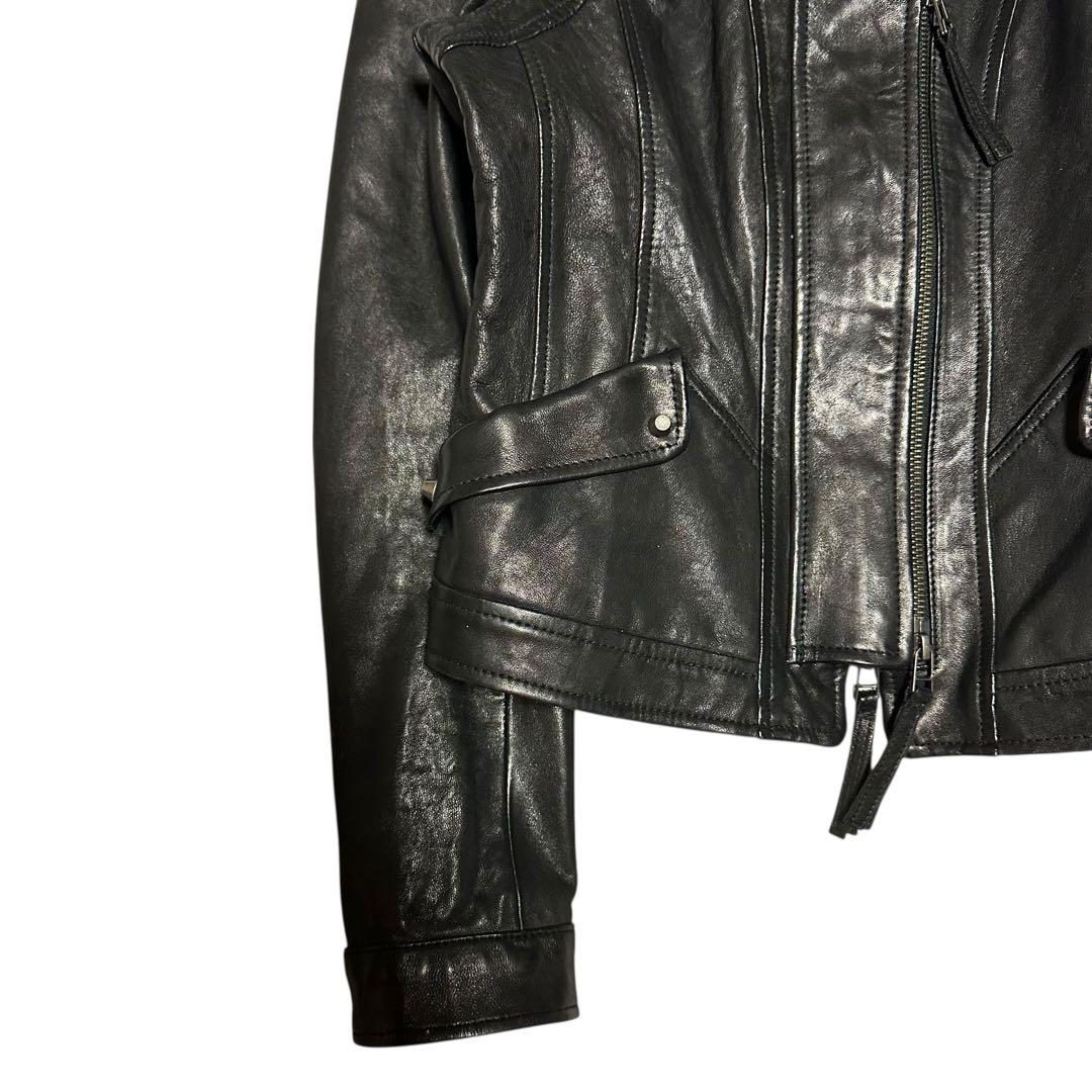 goa ゴア 00s leopard leather jacket Y2K 平成