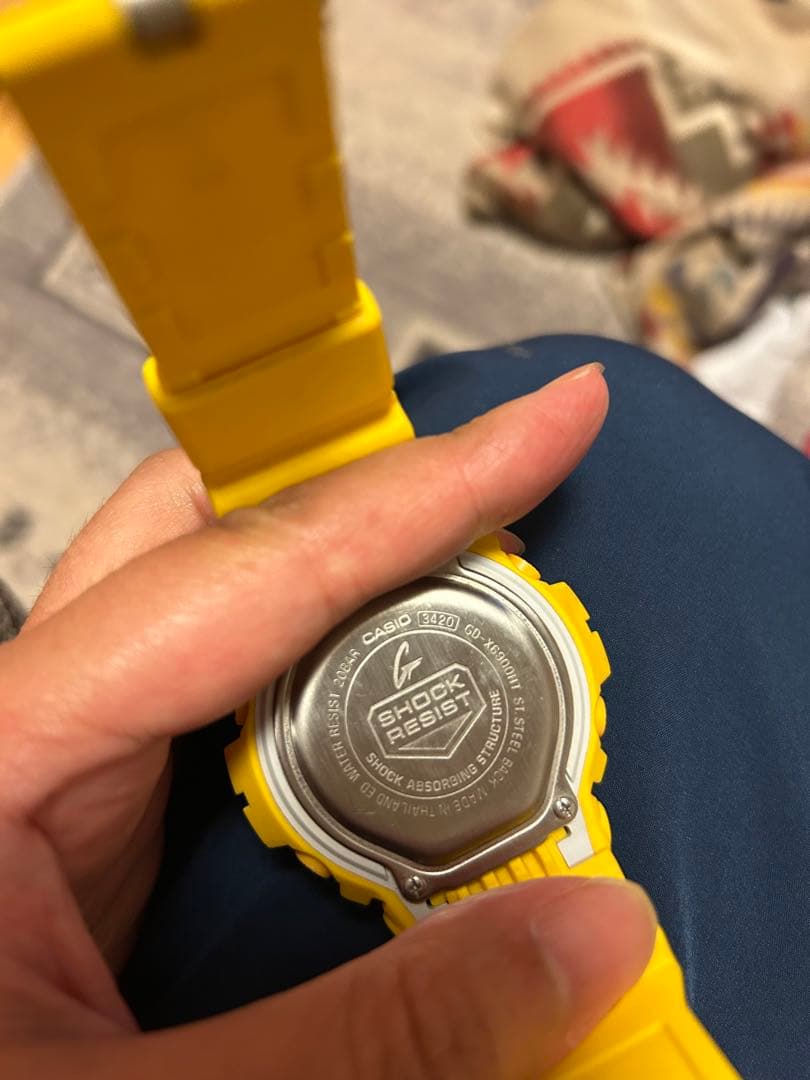 おすすめ！新品 CASIO G-SHOCK GD-X6900HT イエロー