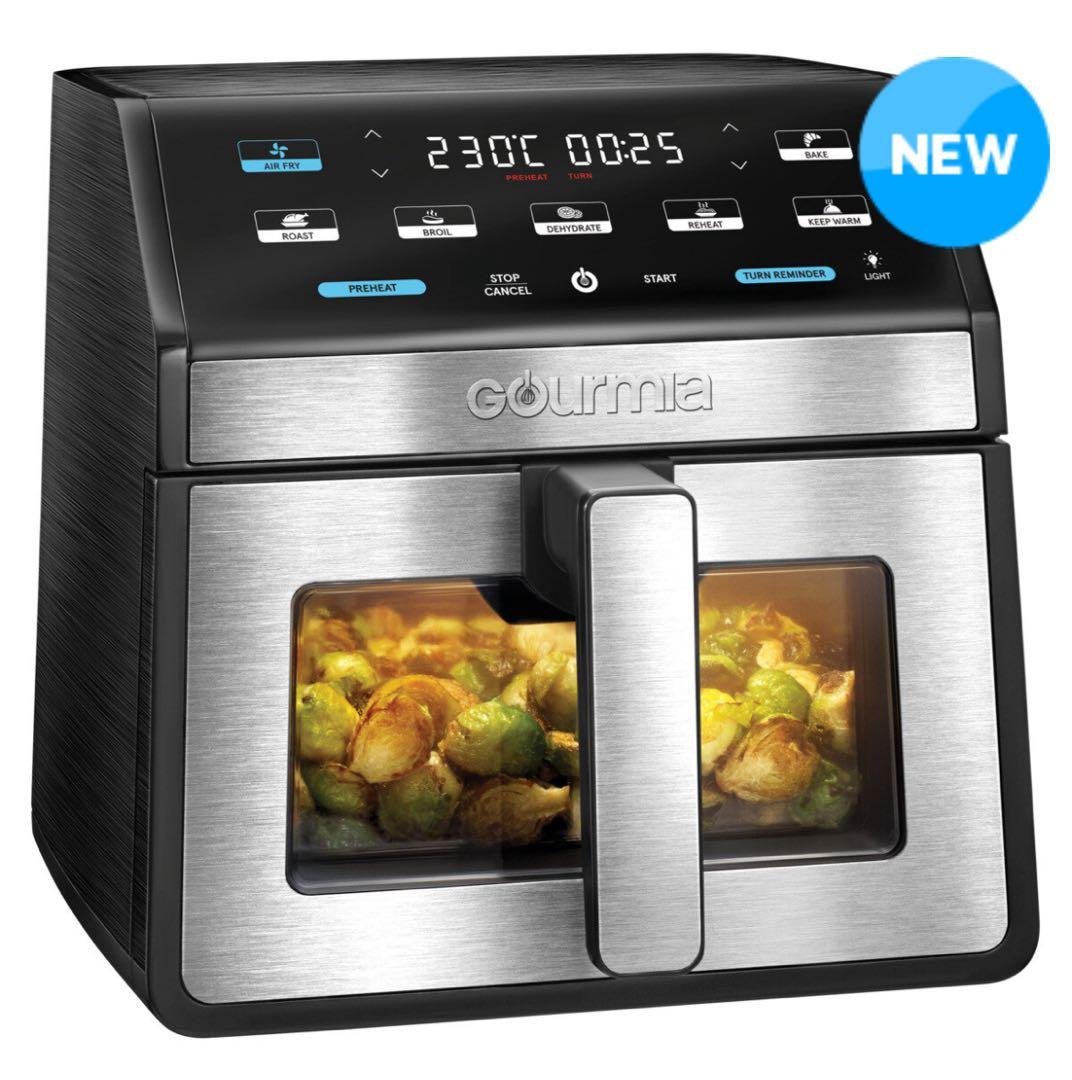 新品 GOURMIA グルミア デジタル エアーフライヤー 7.6L 大容量