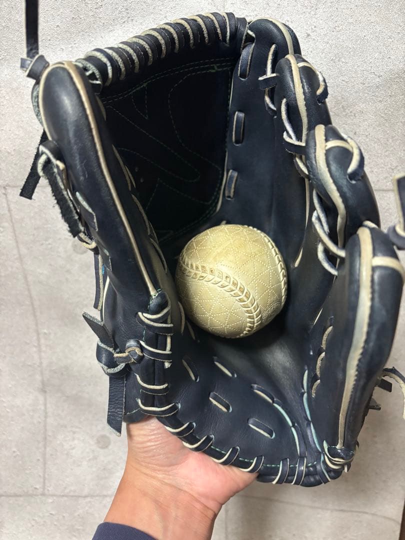 ミズノプロ 菅野智之オーダーモデル　mizuno proウェブ曲げない型付け