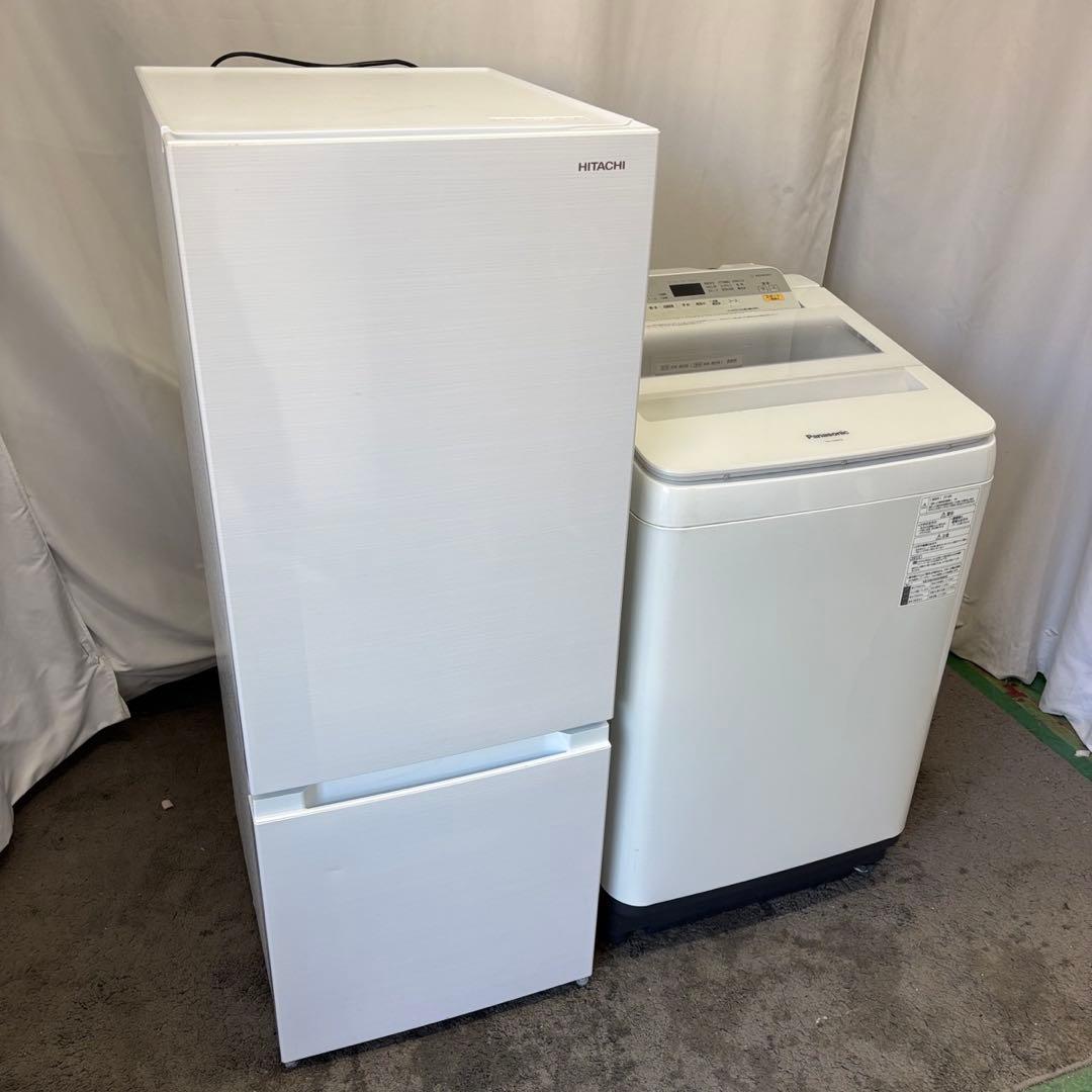 60　冷蔵庫　洗濯機　8キロ　パナソニック　日立　家電セット　設置無料　安い‼️