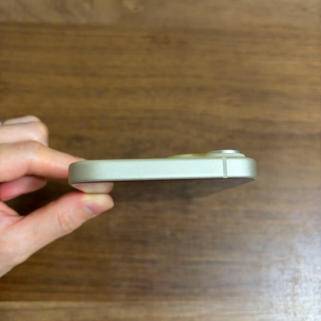 【iFaceケース付 】 iPhone15 イエロー 256GB SIMフリー