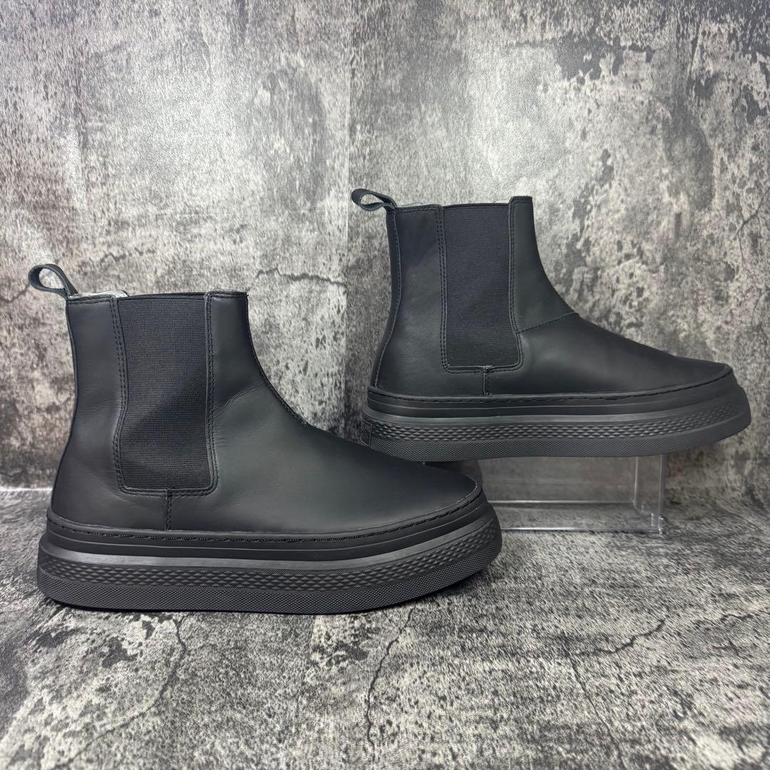 未使用級✨CONVERSE コンバース 24.5 オールスター ハイカット 厚底