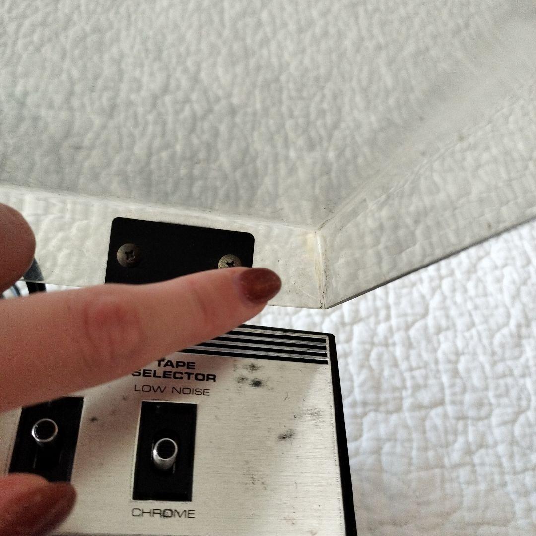 【動作確認済】赤井電機　AKAI　カセットデッキ　CS-34D　akai