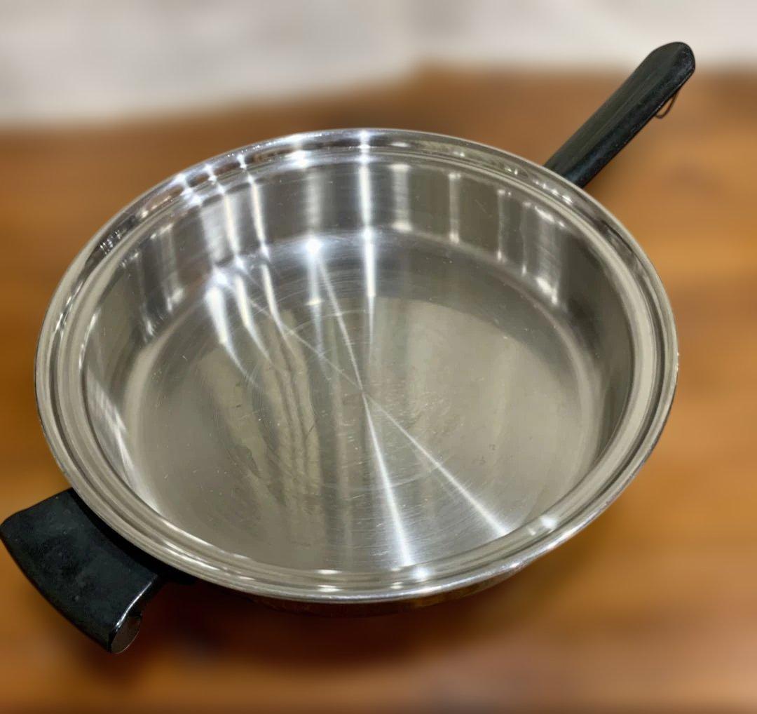 Amway Queen/IH/6Lシチューパンセット/大フライパン/大片手鍋