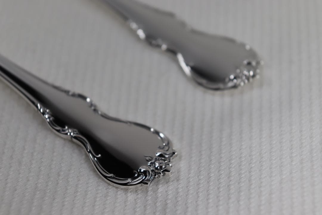 アメリカ■TOWLE社■スターリング製ティースプーン2本セット■とてもきれい¨