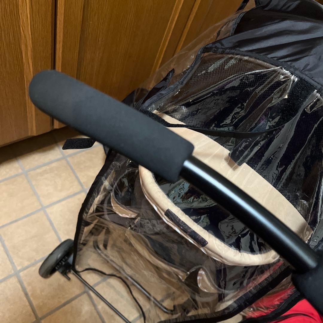 GEX ペットカート　わんわんカート スーパーライト　モカブラウン　雨除けカバー