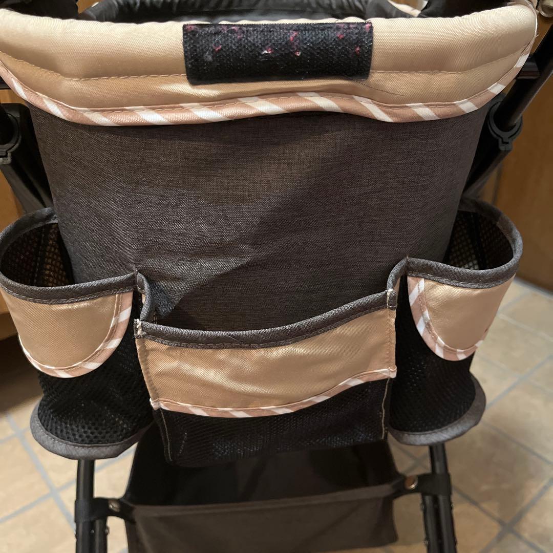 GEX ペットカート　わんわんカート スーパーライト　モカブラウン　雨除けカバー