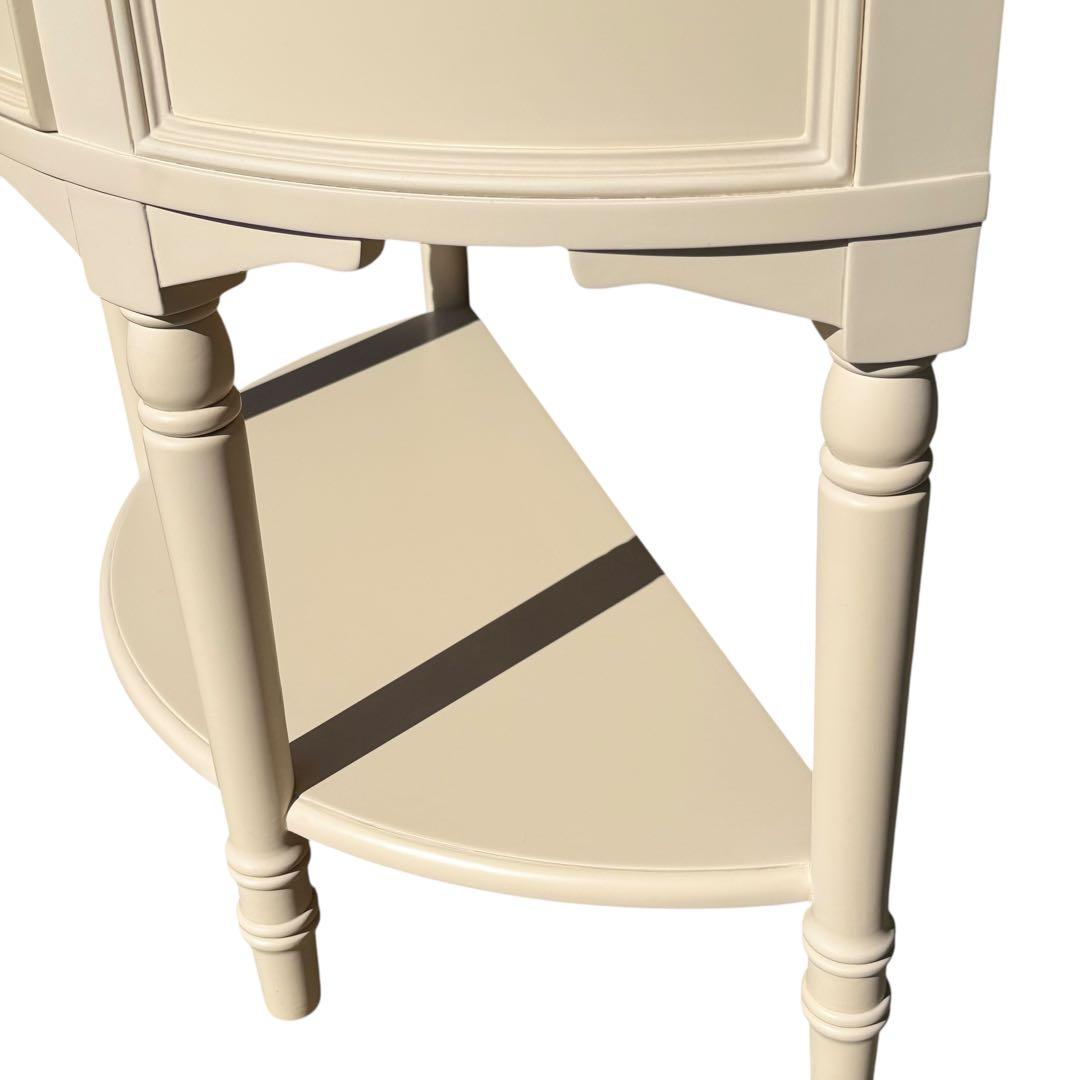 KZ008 LAURA ASHLEY  ハーフムーン コンソールテーブル