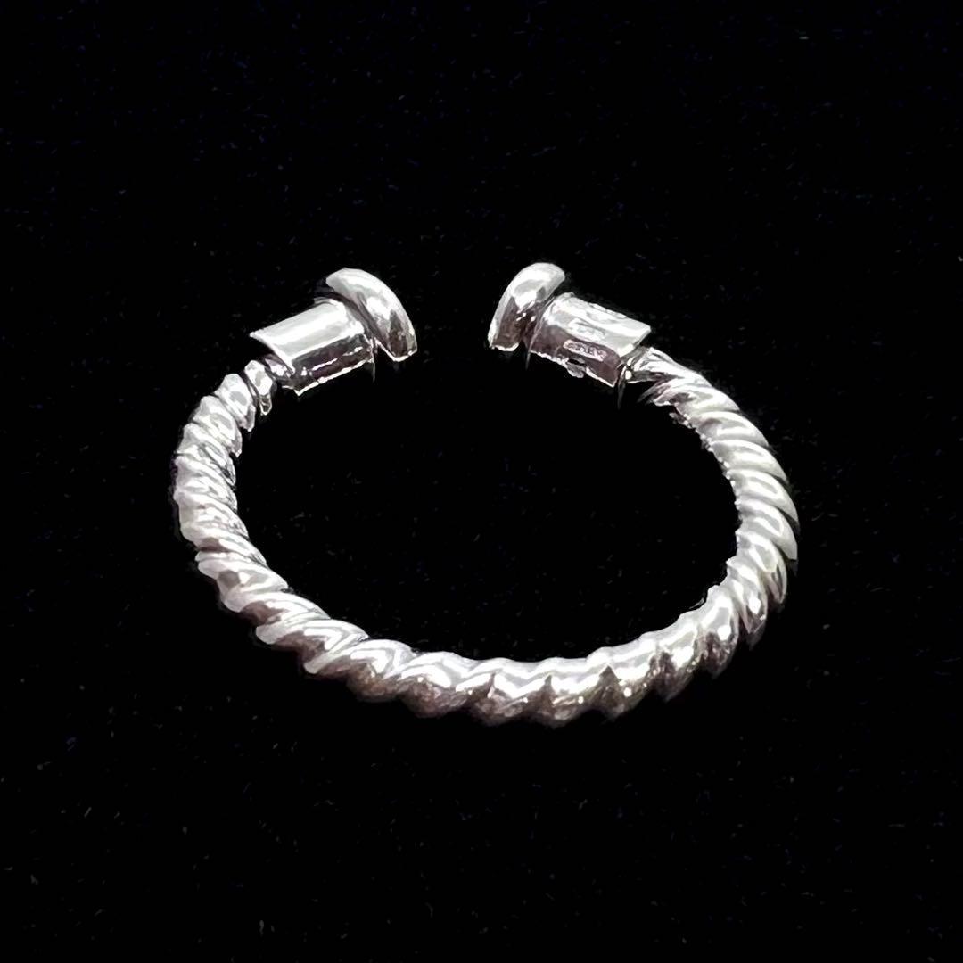 美品✨ BVLGARI ブルガリ キーリング ツイスト ループ 925