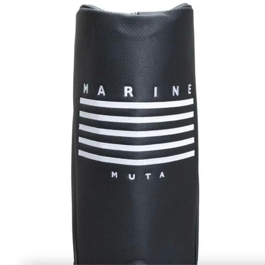 キャディバッグ スタンドCONTINUA パンチングエシカルレザー 黒 ムータ