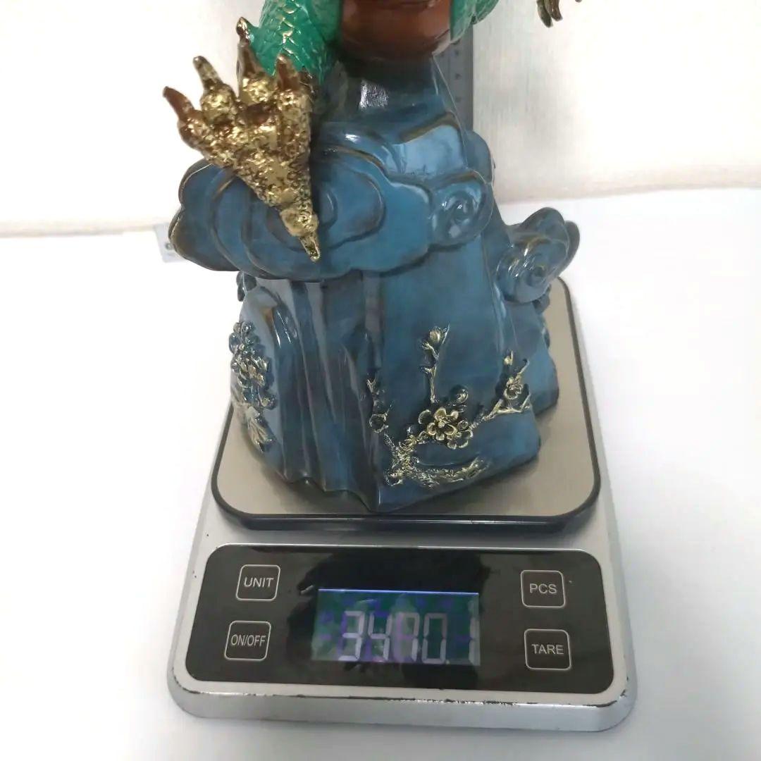 定価１９万　中国、工芸品　四季龍神　置物　風水　強運、豪運　金属　龍神　置物