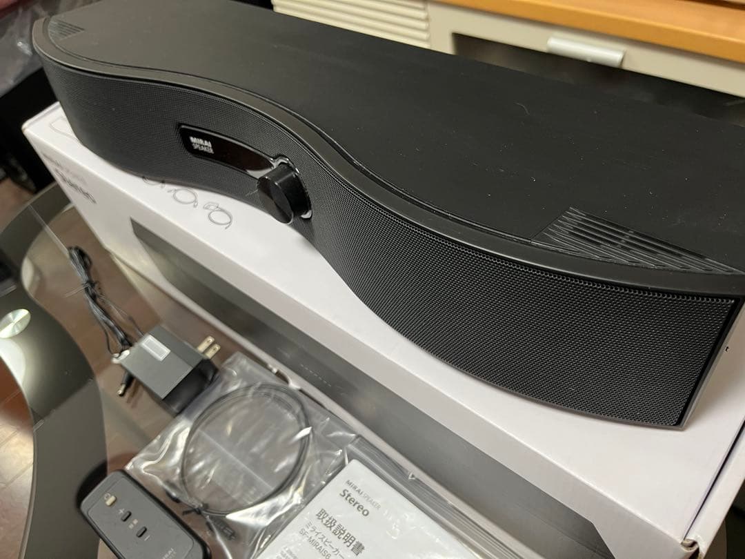 MIRAI スピーカー ステレオ ブラック