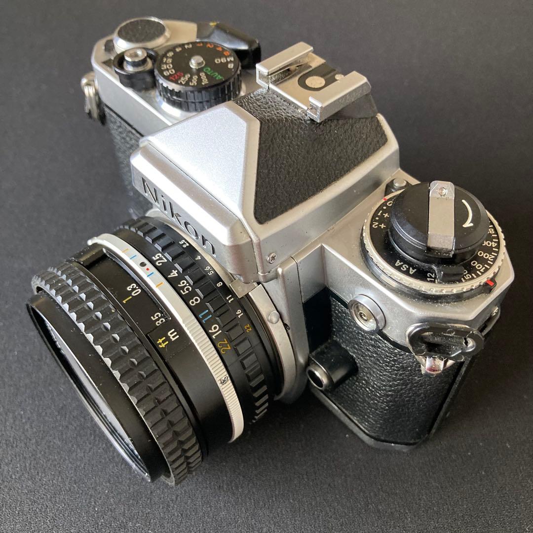 NIKON FE フィルムカメラ （35mmレンズ難あり）