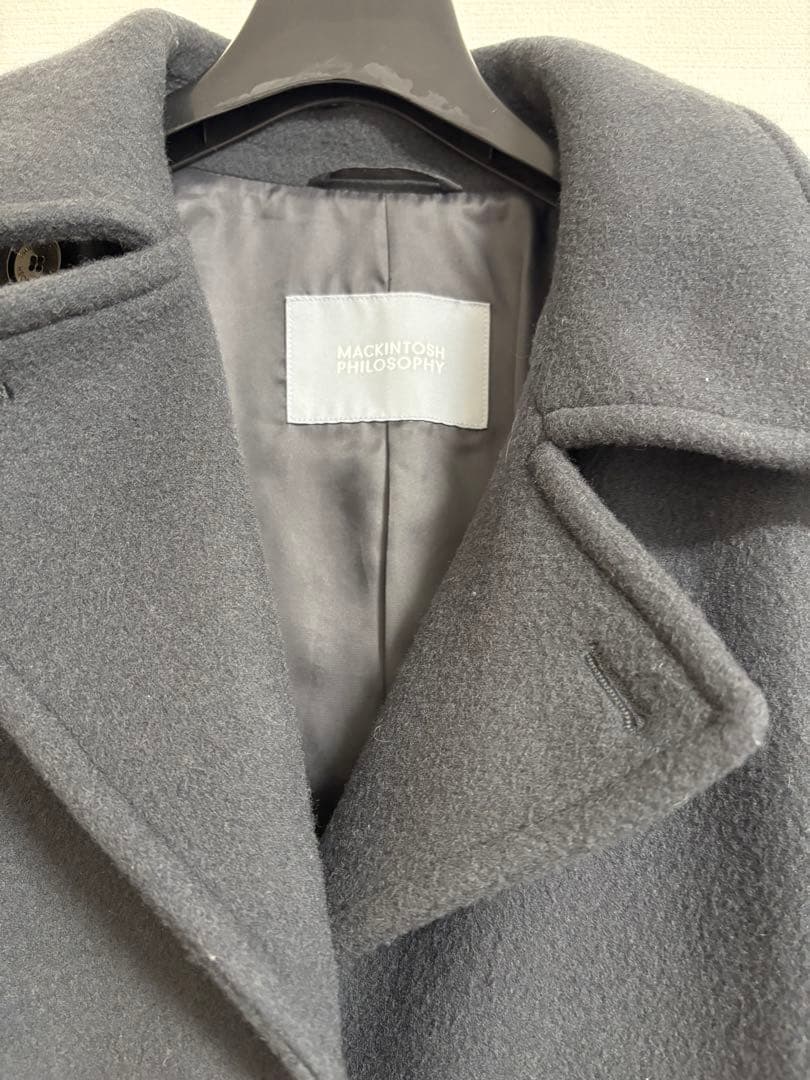 MACKINTOSH PHILOSOPHY ダークグレー ピーコート