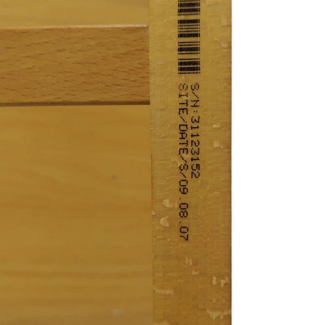 STOKKE トリップトラップ ナチュラル シリアル3 木製バー レザーベルト