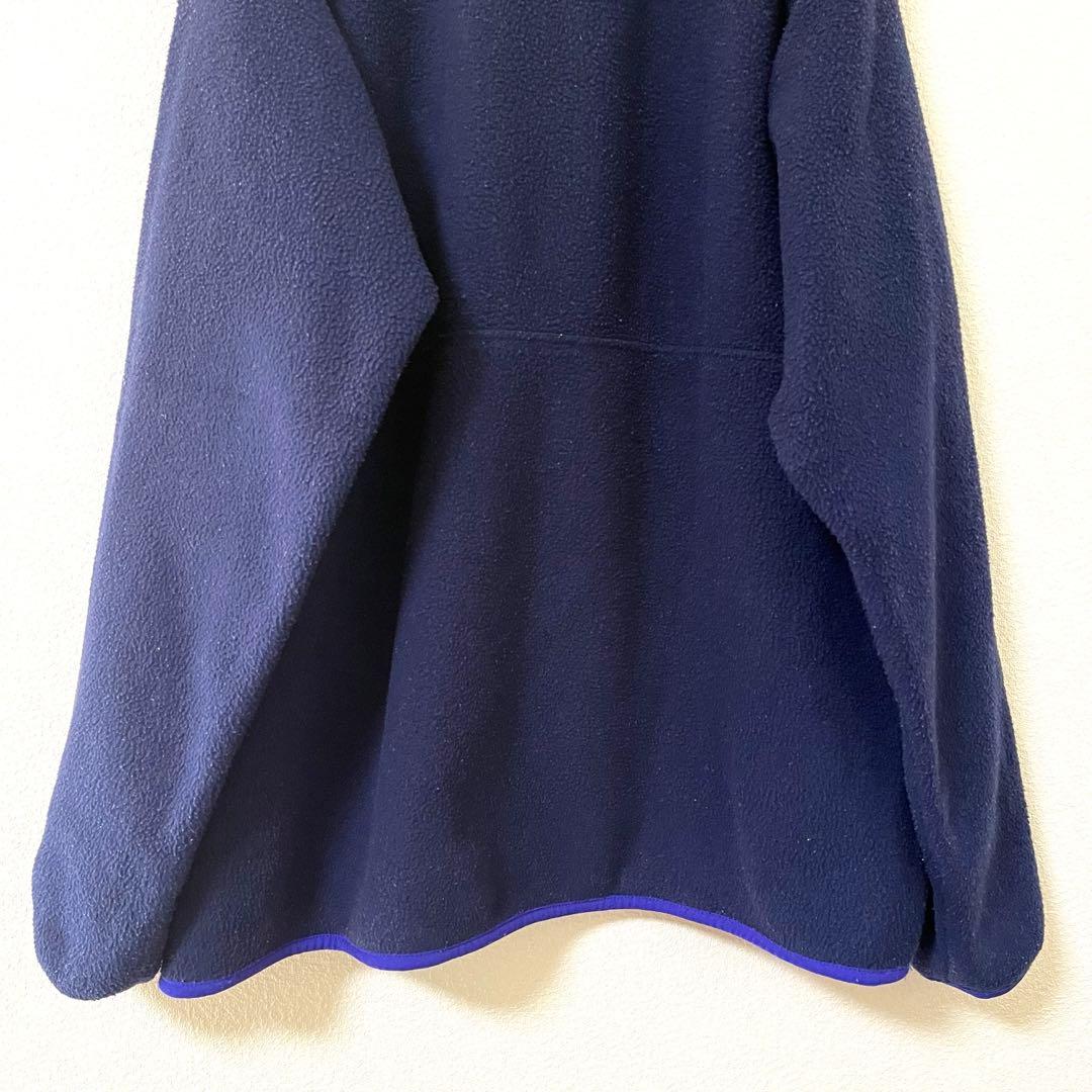 patagonia シンチラフリース ハーフジッププルオーバー L 紺