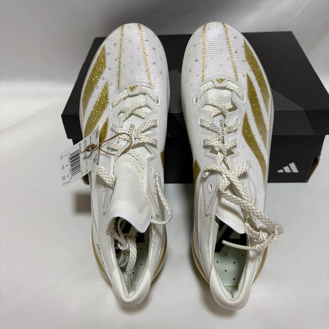 Adizero Electric Cleats WHT/GLD　26.5㎝　E