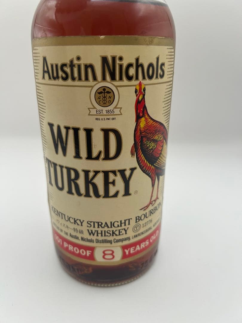 ウイスキー Wild Turkey 8 Years Old Bourbon101 Proof