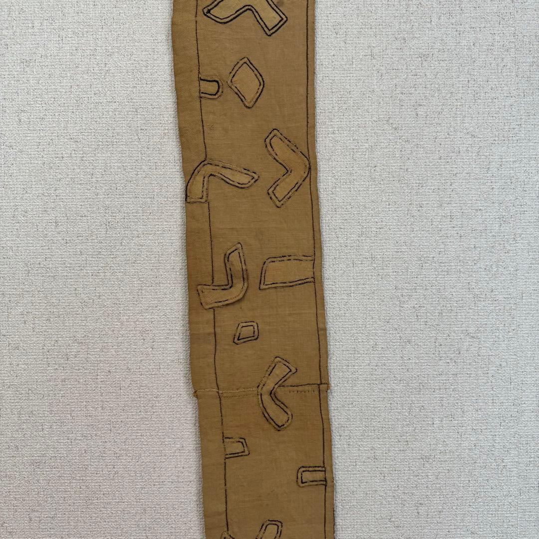 特別出品 クバ ラフィア布 コンゴ アフリカ 民藝 古物 ビンテージ 古道具