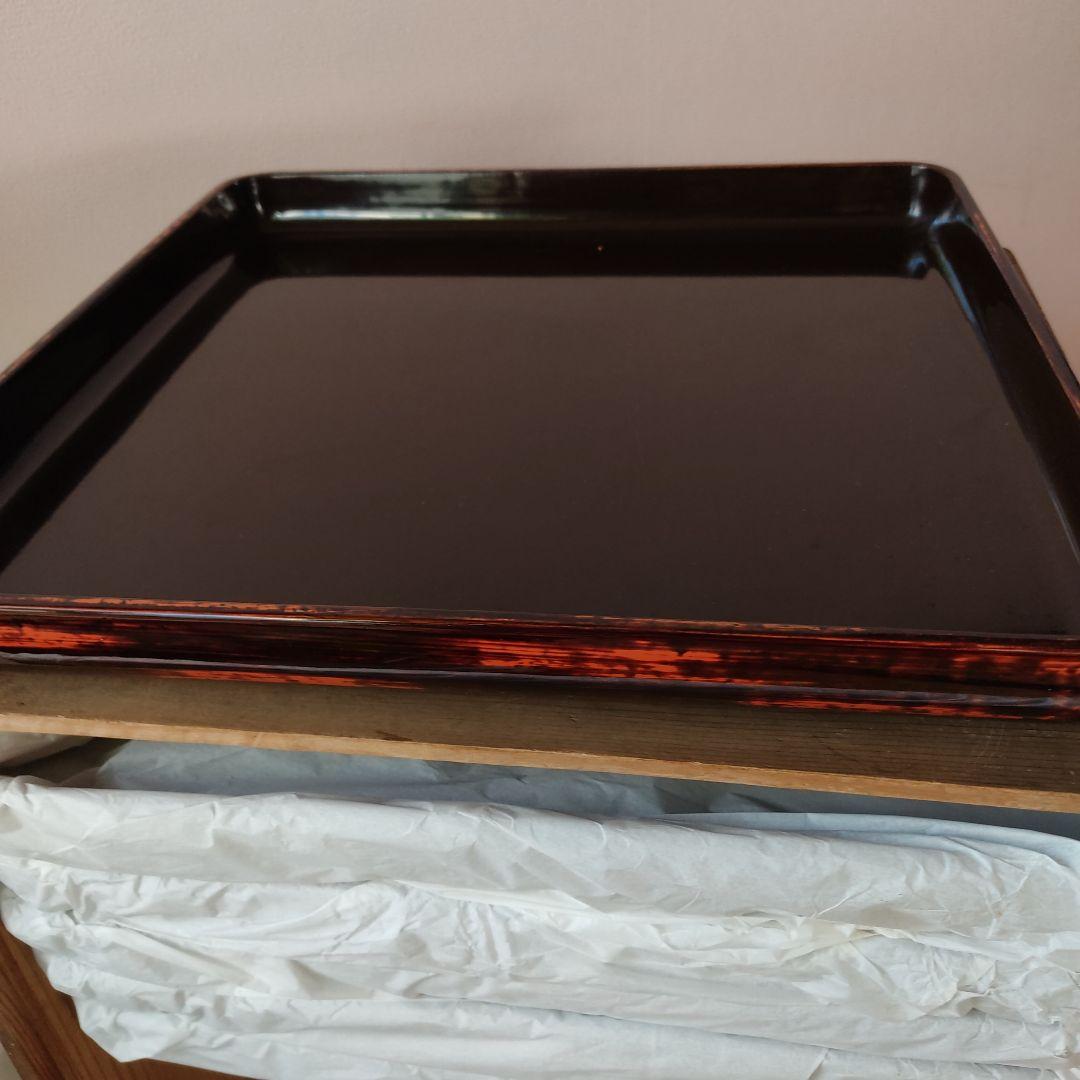 輪島塗 懐石膳 木箱入り10客