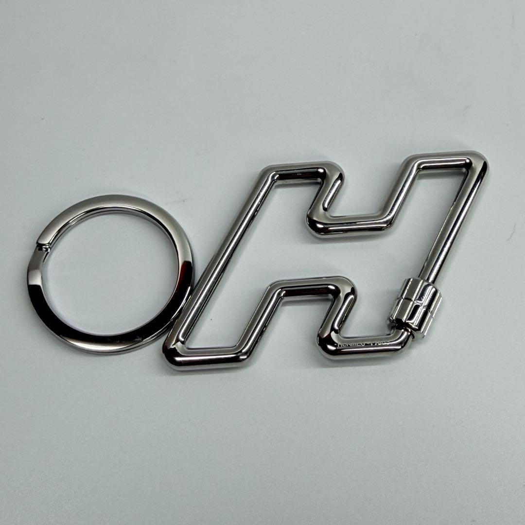 エルメス HERMES Hトゥ・スピード　シルバー　キーリング 新品未使用品