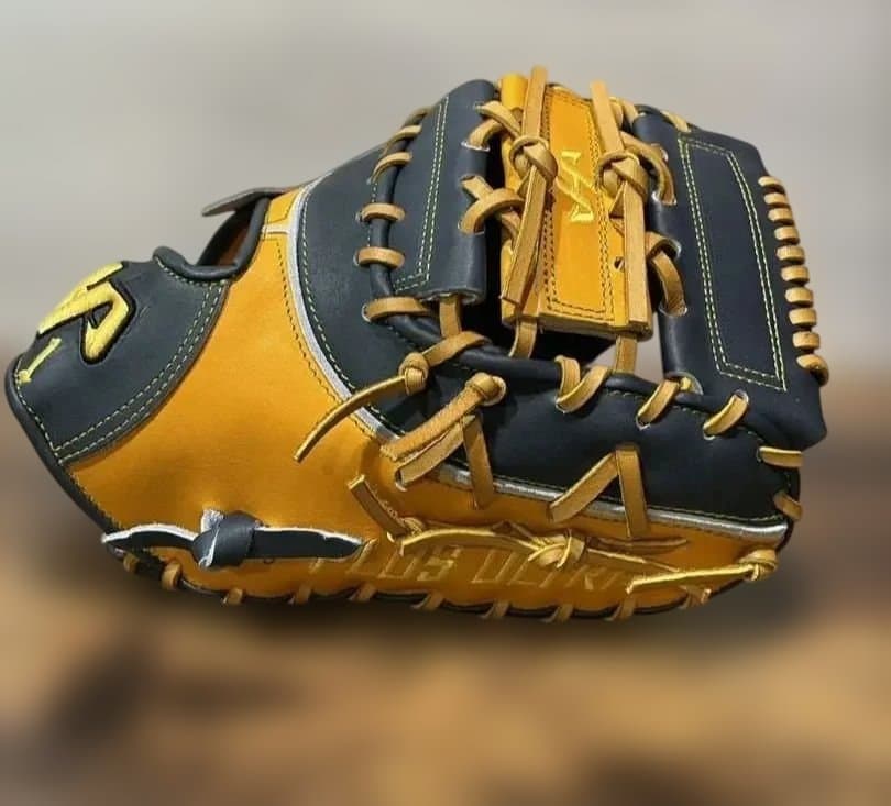 【最終値下げ】ハタケヤマ　ゴールドオーダー　軟式　ファーストミット