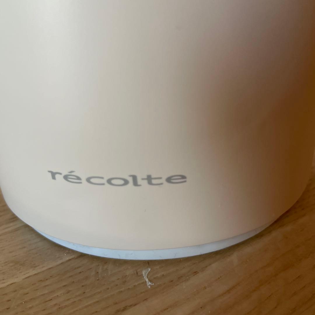 récolte 電気ポット クリーム色 約1.0L