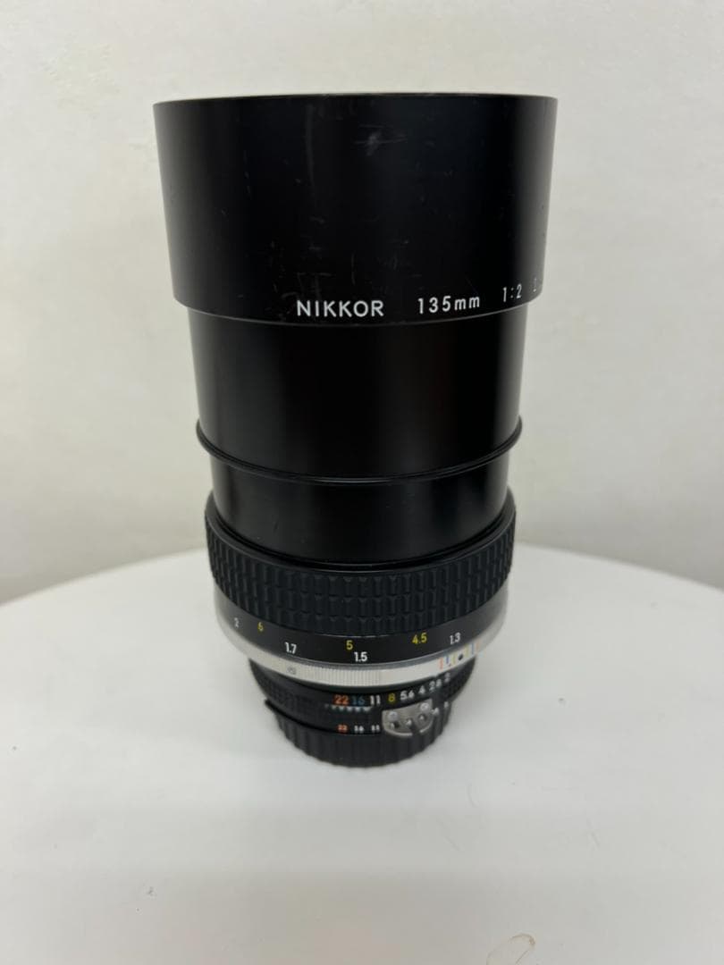 レンズ(単焦点) Nikon NIKKOR Ai-s AIS 135mm f/2 MF Lens