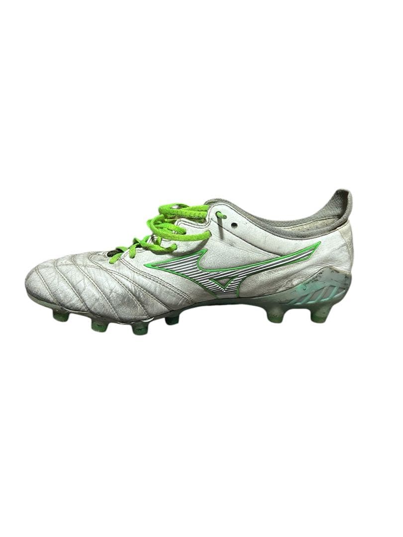 Mizuno サッカーシューズ ホワイト/グリーン