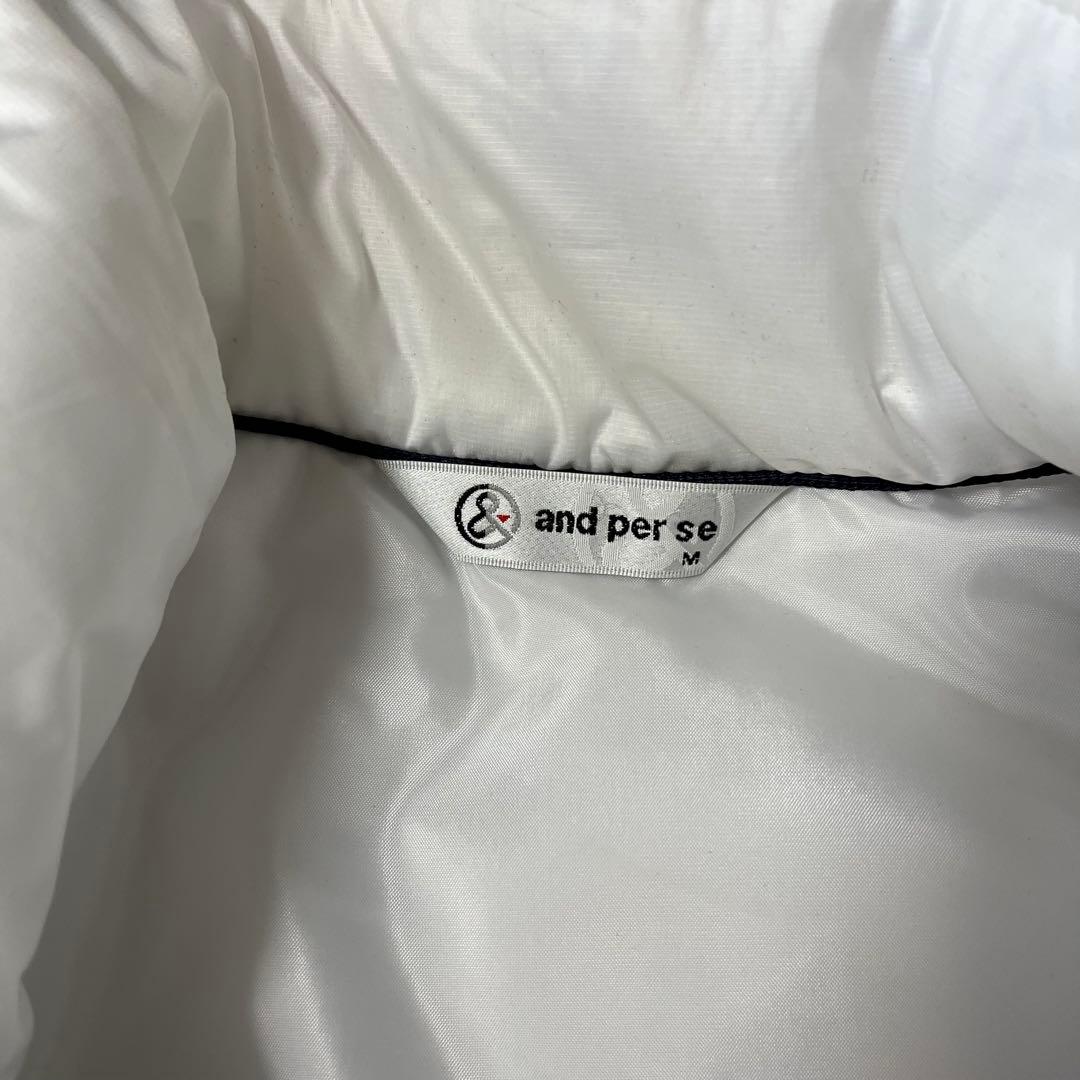 【本日限定セール】and per se アンパスィ　ブルゾン　アウター