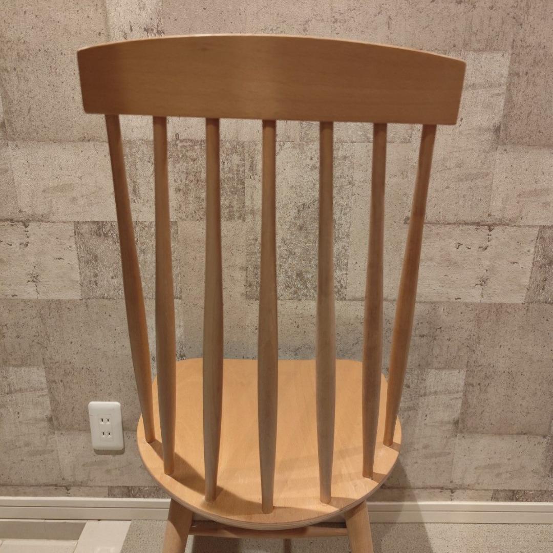 ② unico KOTONA ウィンザーチェア ハイバック コムバック 1脚