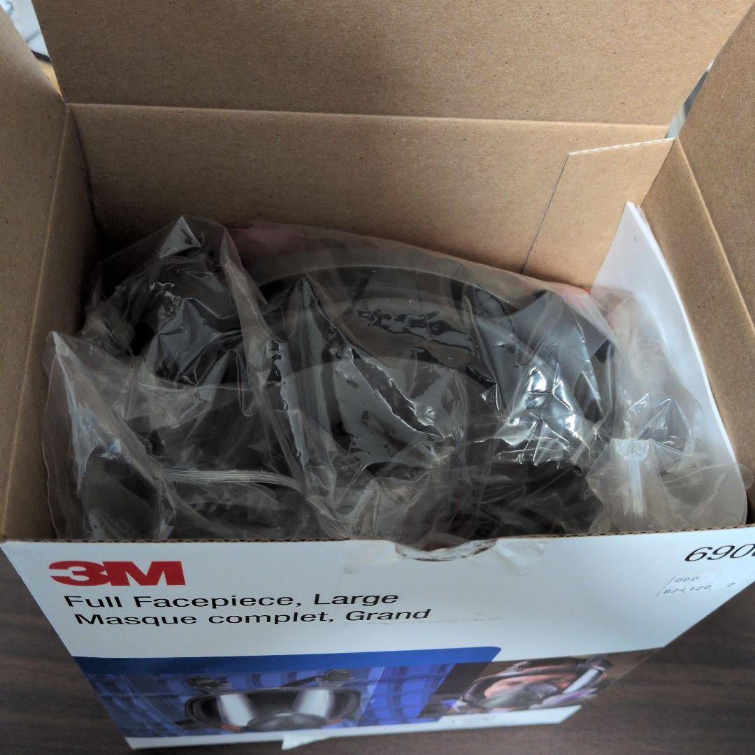3M 防塵マスク 防毒マスク全面形面体 6000F Lサイズフィルター付属