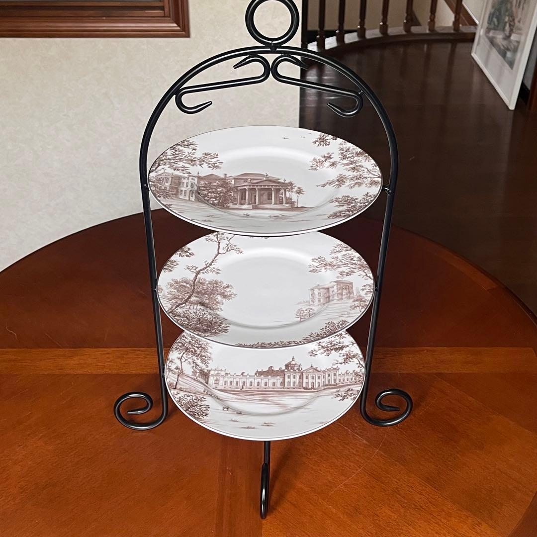 【希少品】新品　ウェッジウッド★パークランド・パラディアン★デザート皿　3枚