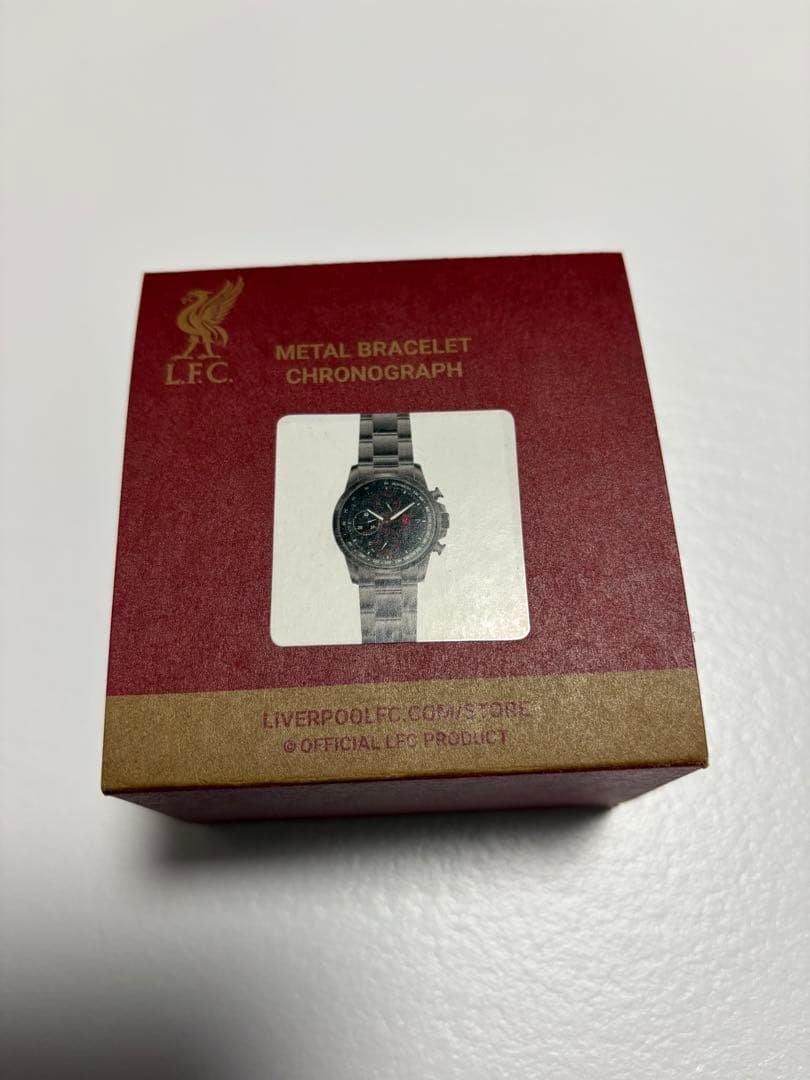 リバプール メタル クロノグラフ ウォッチ 時計 リヴァプールLiverpool