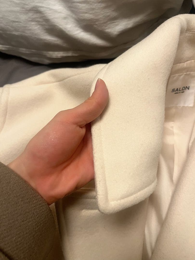 SALON adam et rope' MiliorメルトンPコート