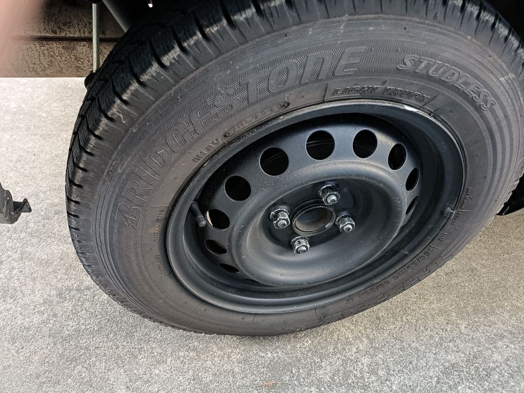 プロボックス用　純正ホイール+スタッドレス　ブリヂストン