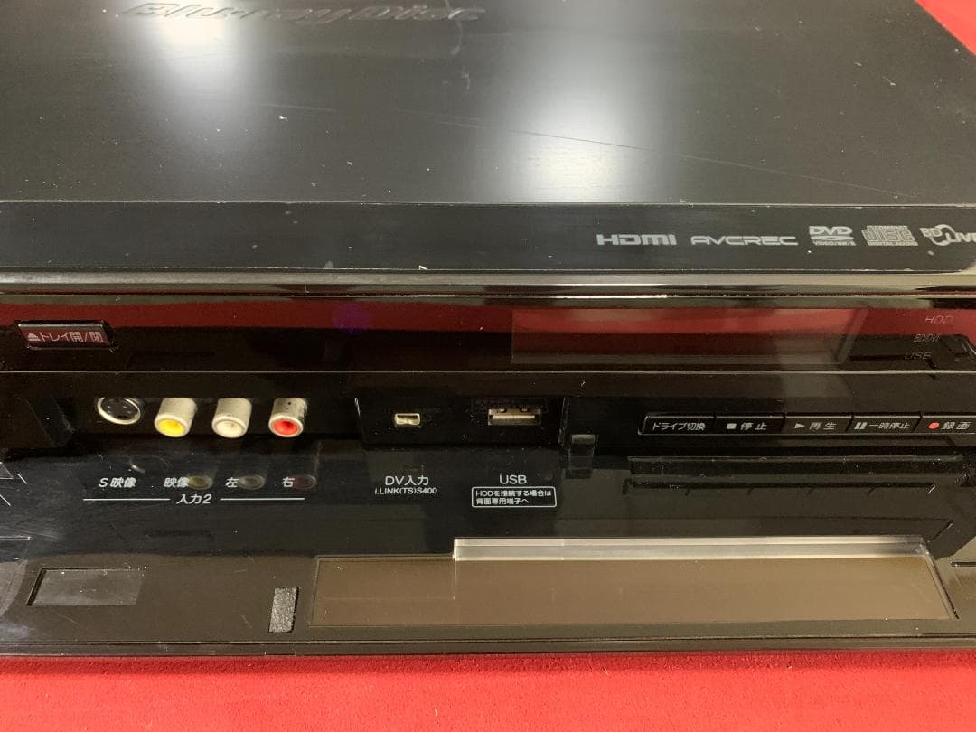 2番組同時録画 整備済み REGZA RD-BZ800 内部徹底清掃 正常動作