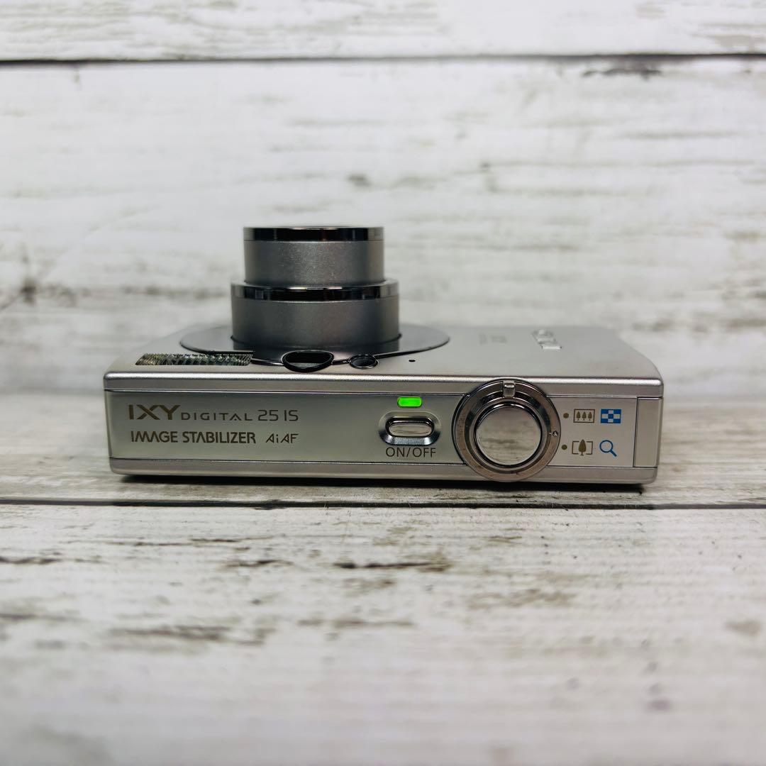 【動作良好】Canonデジタルカメラ IXY DIGITAL 25IS シルバー