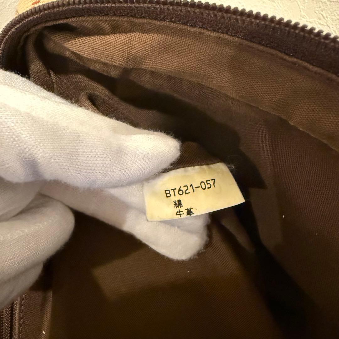 人気‼️バーバリー ノバチェック柄 ショルダーバッグ レザー 牛革 高品質 美品✨