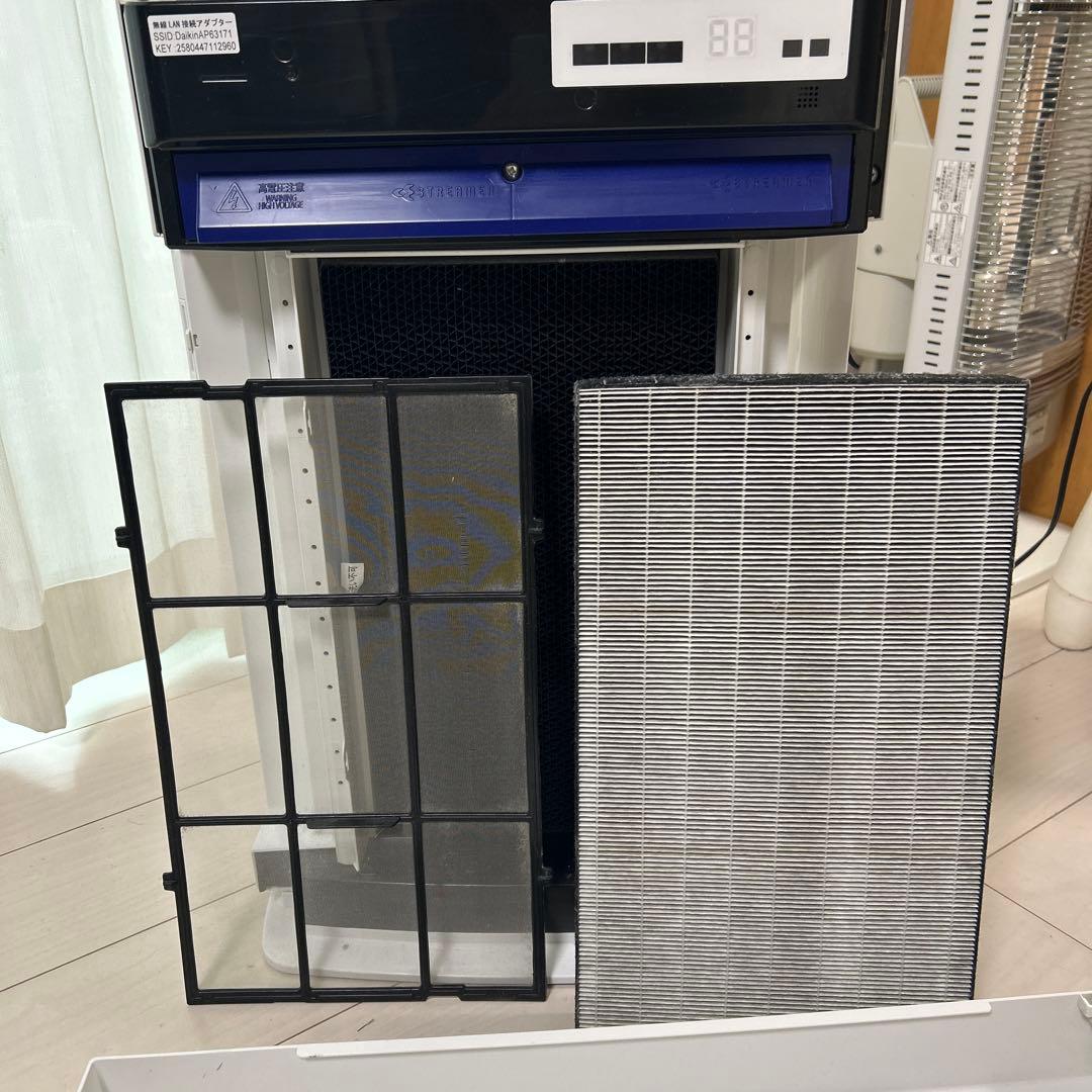 Daikin 空気清浄機（加湿機能付き）MCK70XBK-W