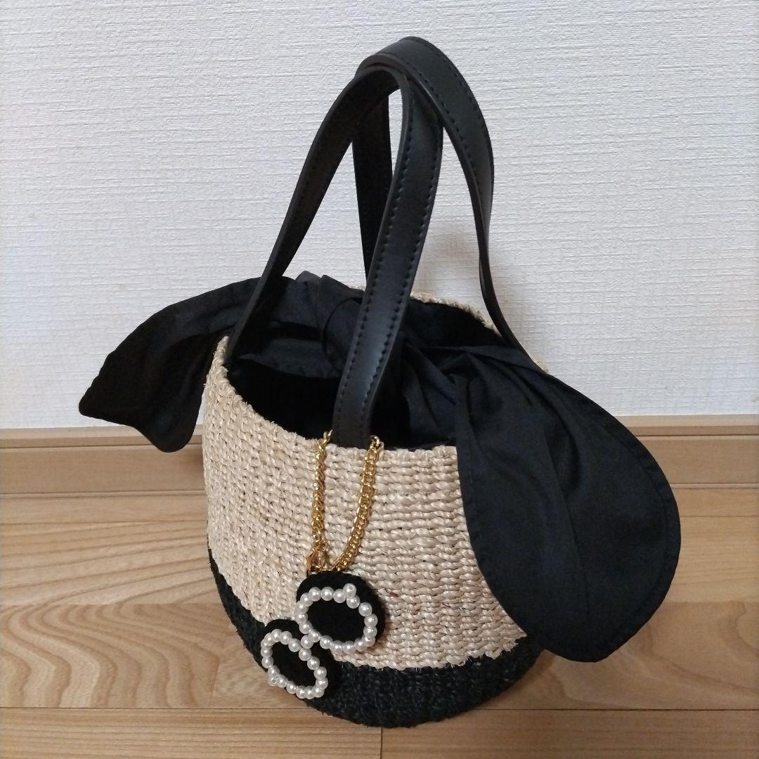 アジョリー かごバッグ