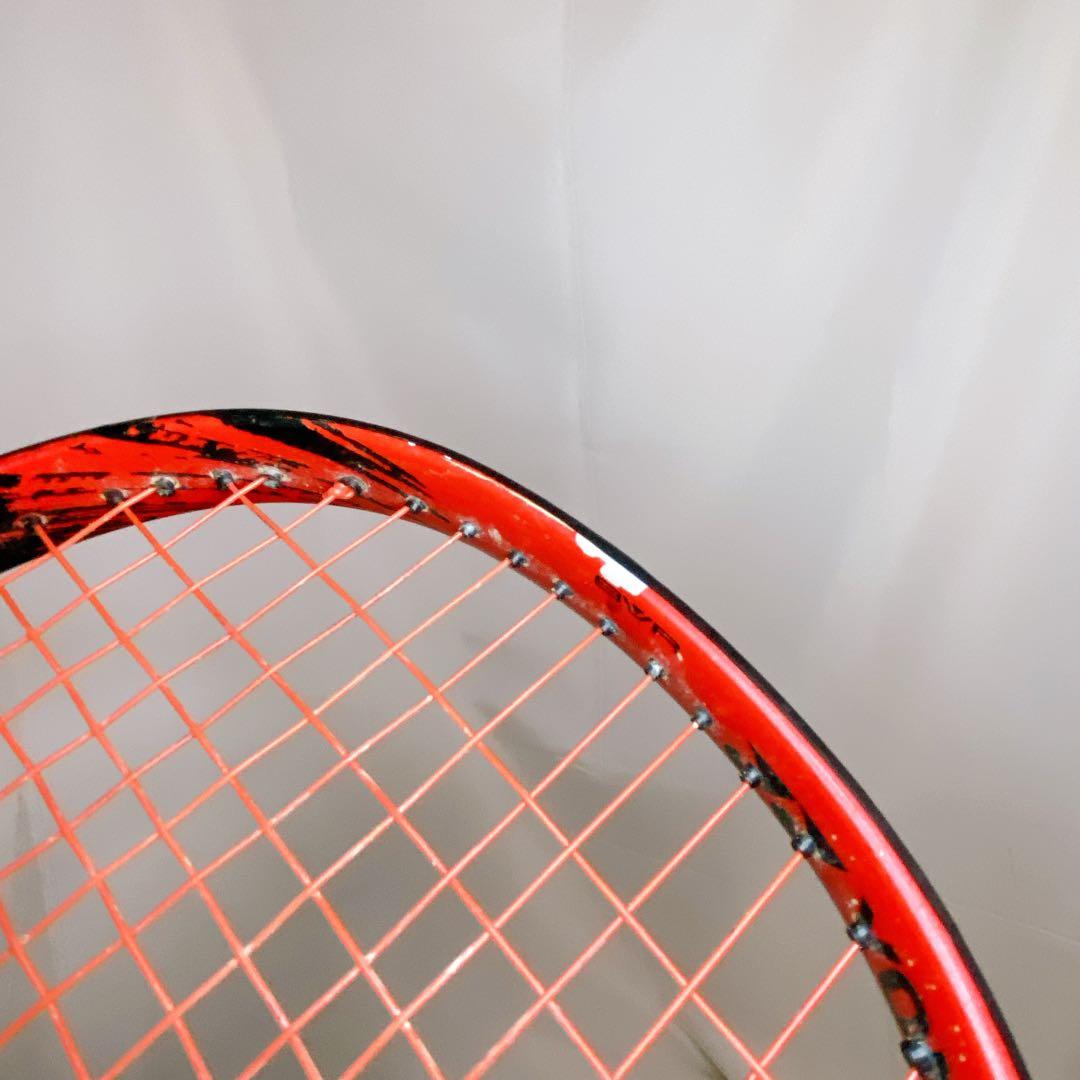 ヨネックス　NANOFORCE 8V REV ナノフォース8Vレブ　UL1 赤黒