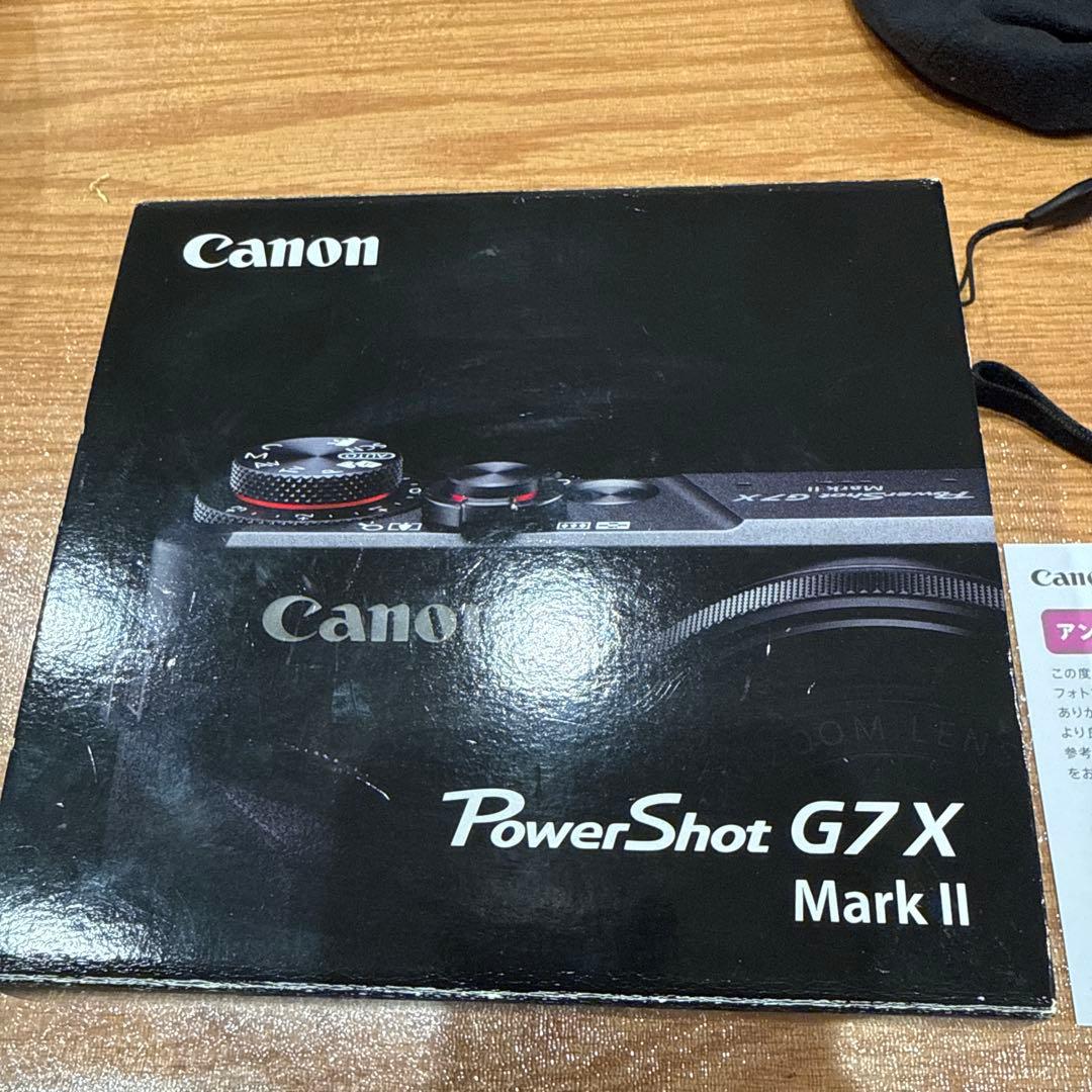 超美品　Canon G7X MarkII コンパクトデジタルカメラ