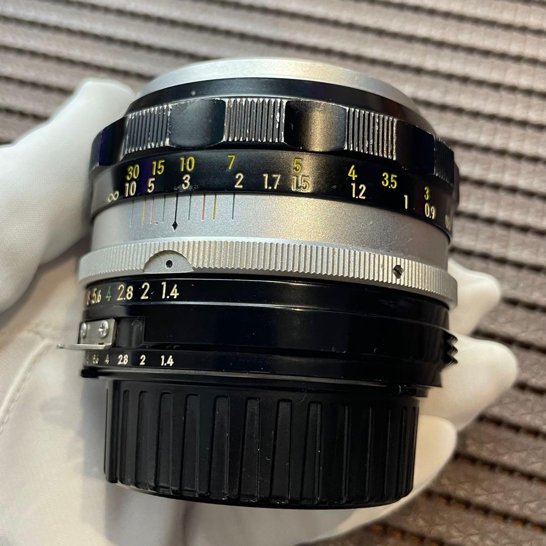 Nikon Ai改 NIKKOR S Auto 50mm F1.4 単焦点