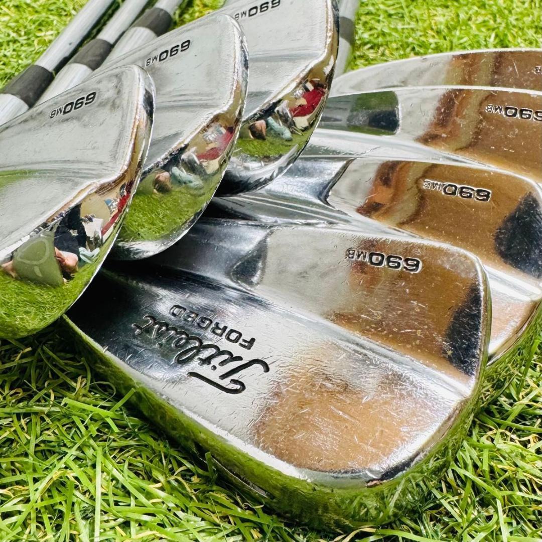 【良品】タイトリスト 690MB FORGED メンズアイアンセット 7本