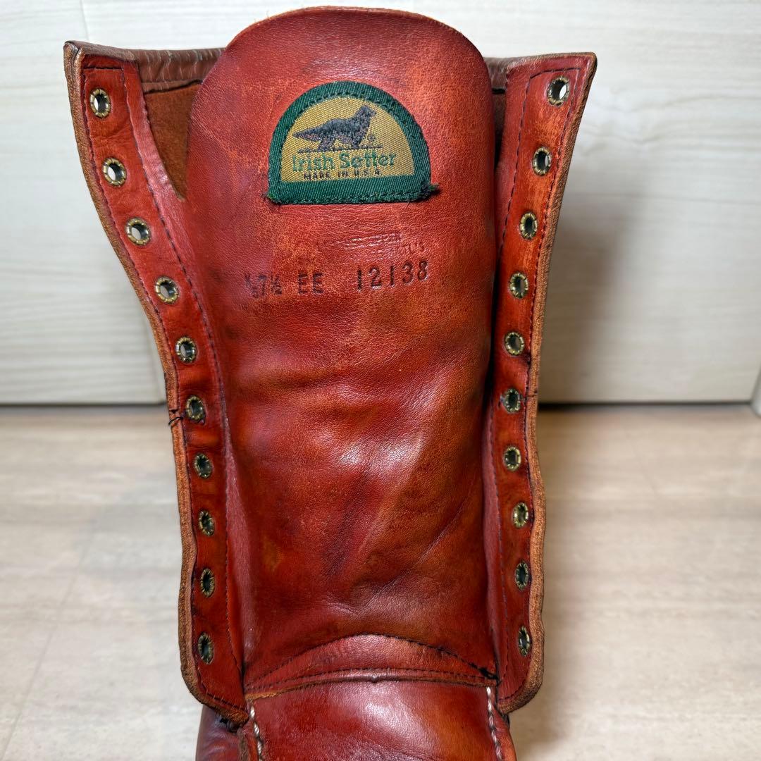 ※エリンギちゃん※貴重96's半円犬タグREDWING87725.5.cm