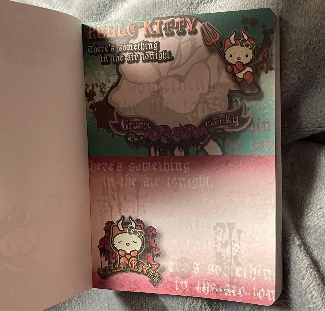 デビル ハローキティ メモ帳 キティちゃん レトロ レア
