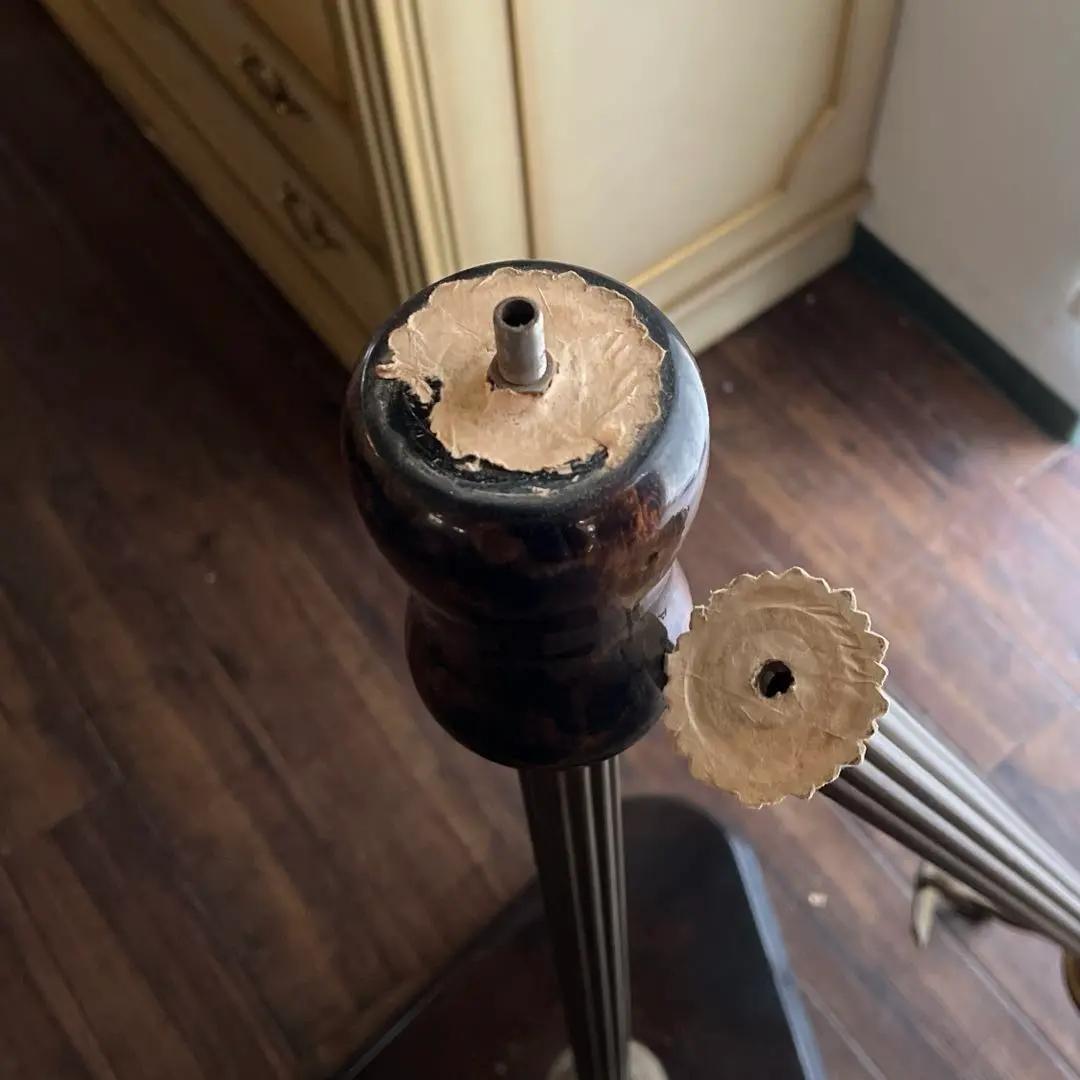 k065r119 アンティーク調コートハンガー/ポールハンガー 帽子掛け 回転